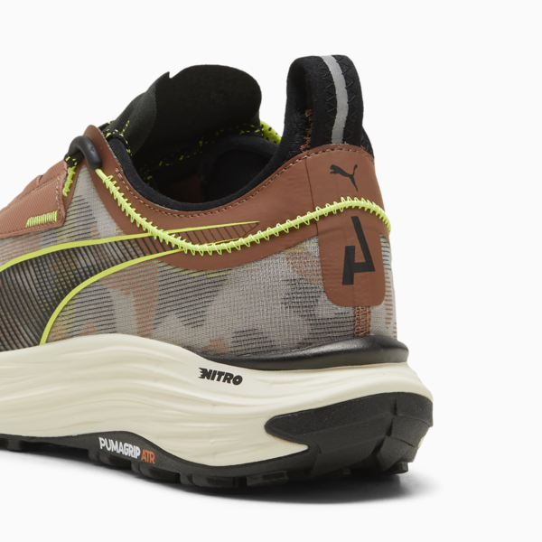Zapatillas de running en senderos Voyage NITRO™ 3 para hombre, Brown Mushroom-PUMA Black, large-ARG