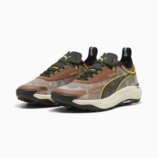 Zapatillas de running en senderos Voyage NITRO™ 3 para hombre, Brown Mushroom-PUMA Black, large-ARG