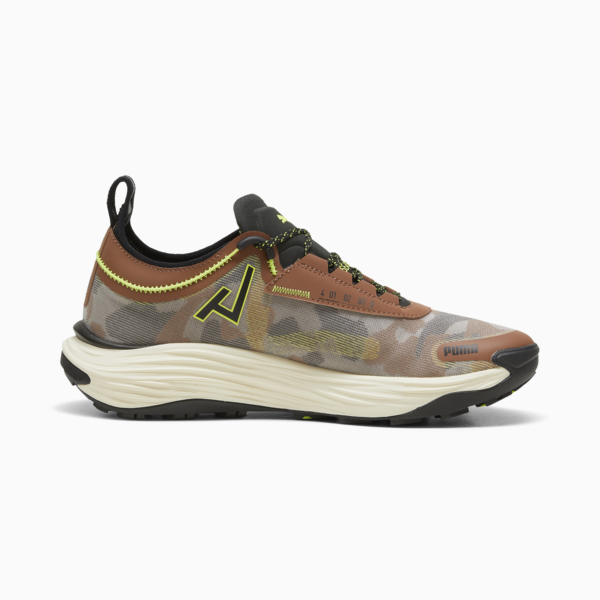 Zapatillas de running en senderos Voyage NITRO™ 3 para hombre, Brown Mushroom-PUMA Black, large-ARG