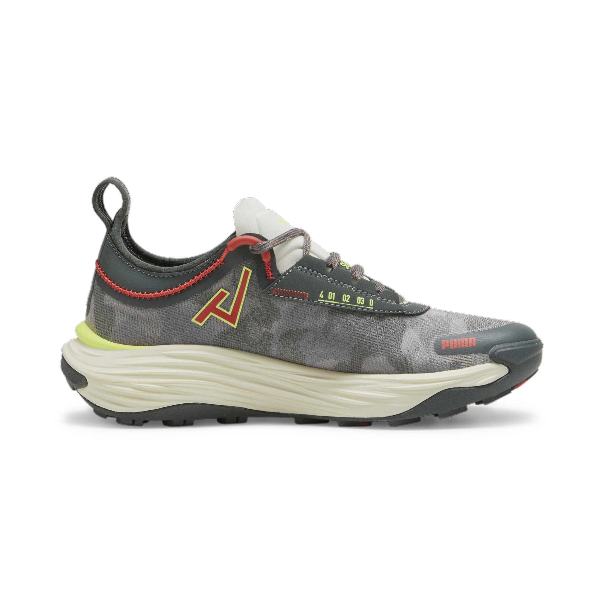 Women's PUMA Voyage NITROâ¢ 3 Trail Running Shoes In Gray, Size EU 36