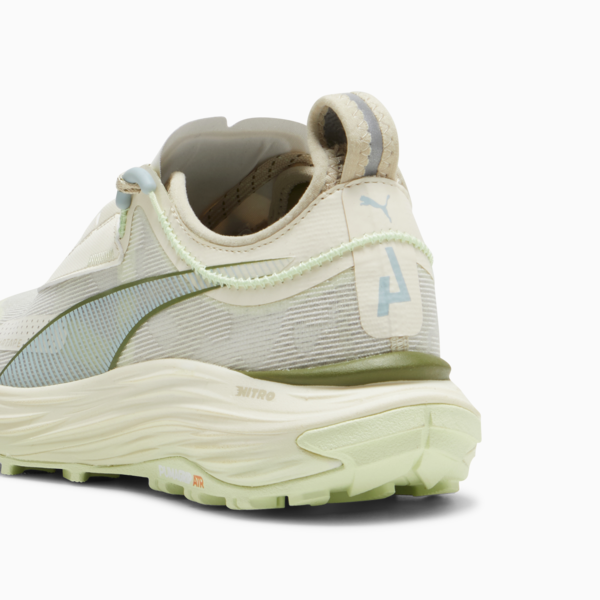 Zapatillas de running en senderos Voyage NITRO™ 3 para mujer, Sugared Almond-Turquoise Surf-Olive Green, large-ARG