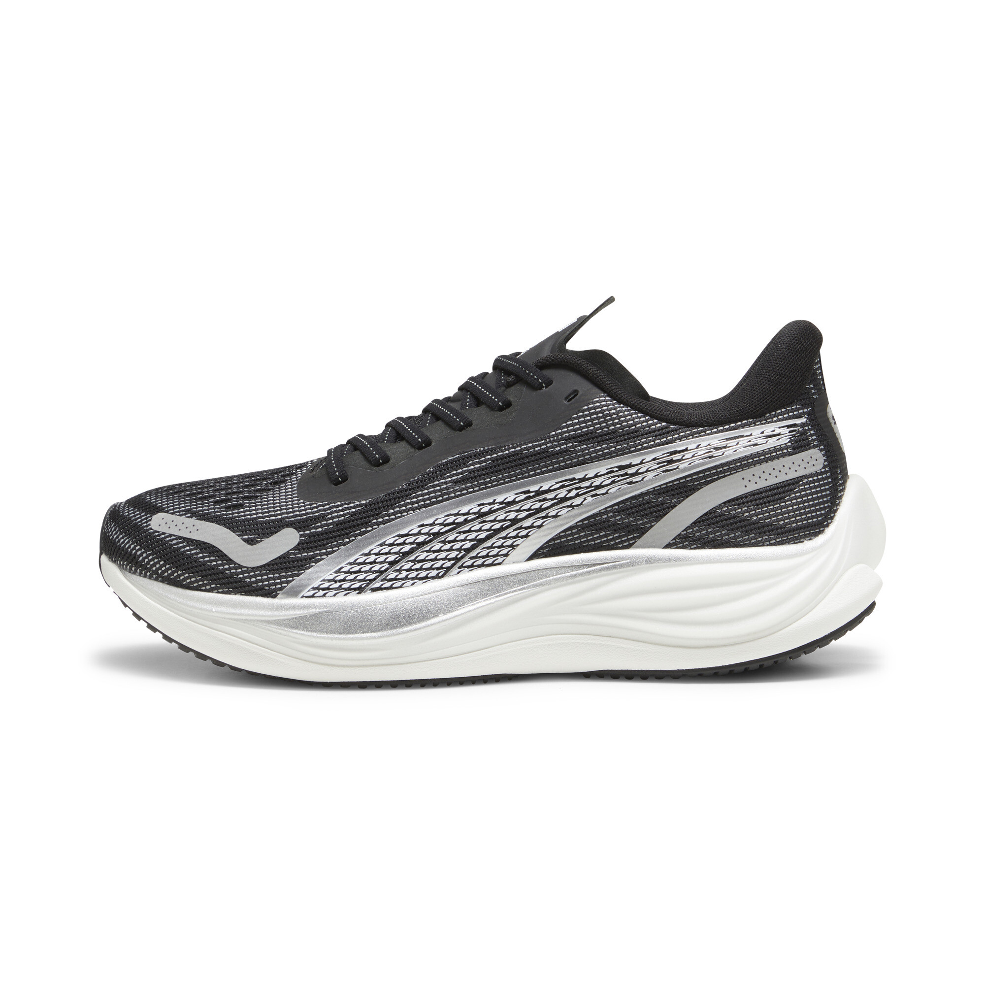 Puma VELOCITY NITRO™ 3 Laufschuhe Herren | Black/White/Silver | Größe: 44.5