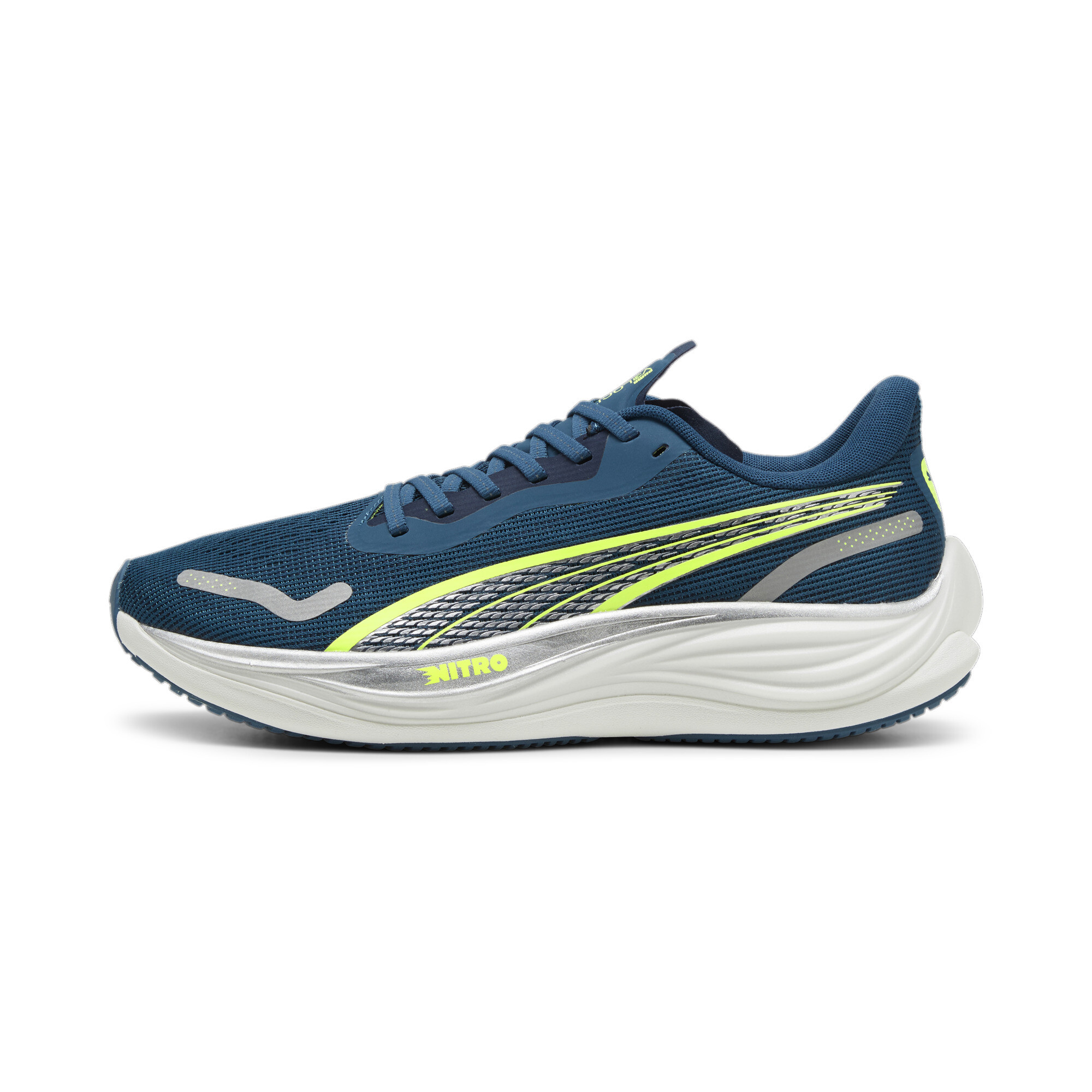 Men's Puma Velocity NITRO™ 3's Running Shoes, Blue, Size 42, Shoes