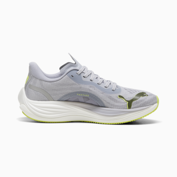 Zapatillas de running para hombre Velocity NITRO™ 3, Gray Fog-Lime Pow-PUMA Black, large-ARG
