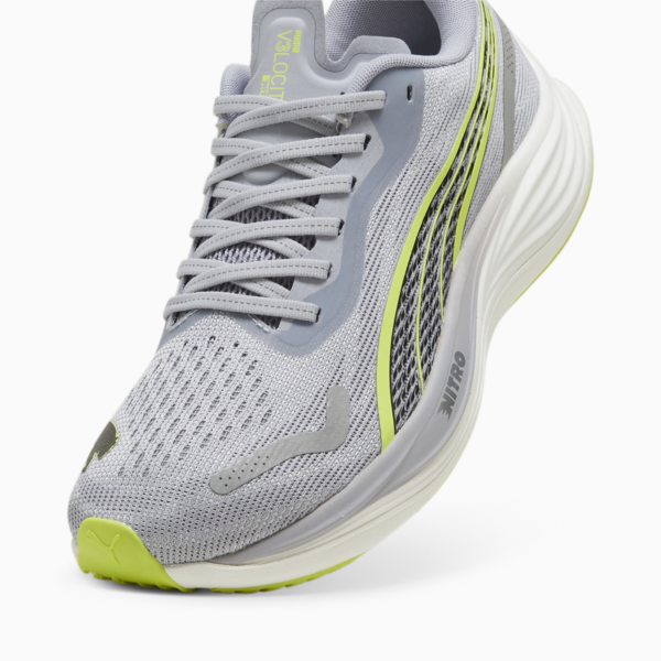 Zapatillas de running para hombre Velocity NITRO™ 3, Gray Fog-Lime Pow-PUMA Black, large-ARG
