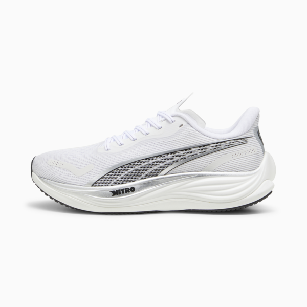 Zapatillas de running para hombre Velocity NITRO™ 3, PUMA White-PUMA Silver-PUMA Black, large-ARG