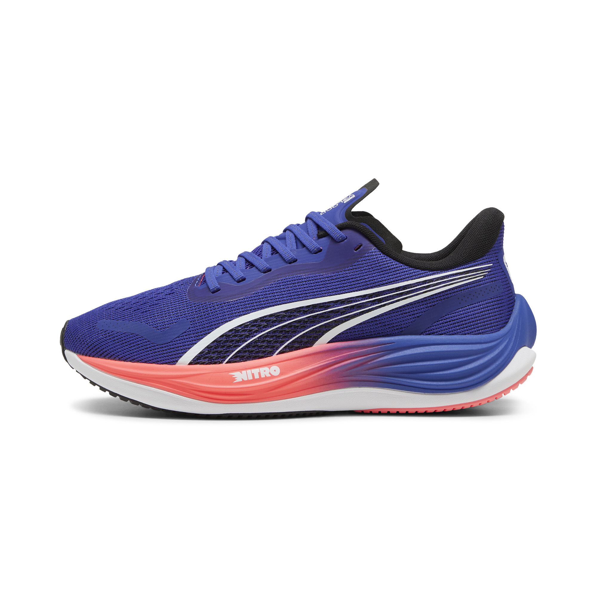 Puma VELOCITY NITRO™ 3 Laufschuhe Herren | Lapis Lazuli/Sunset Glow | Größe: 42