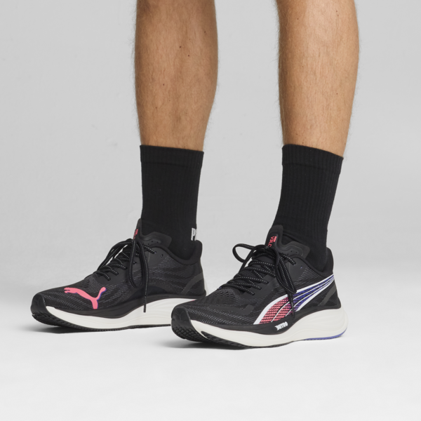 Zapatillas de running para hombre Velocity NITRO™ 3, PUMA Black-Sunset Glow-Lapis Lazuli, large-ARG