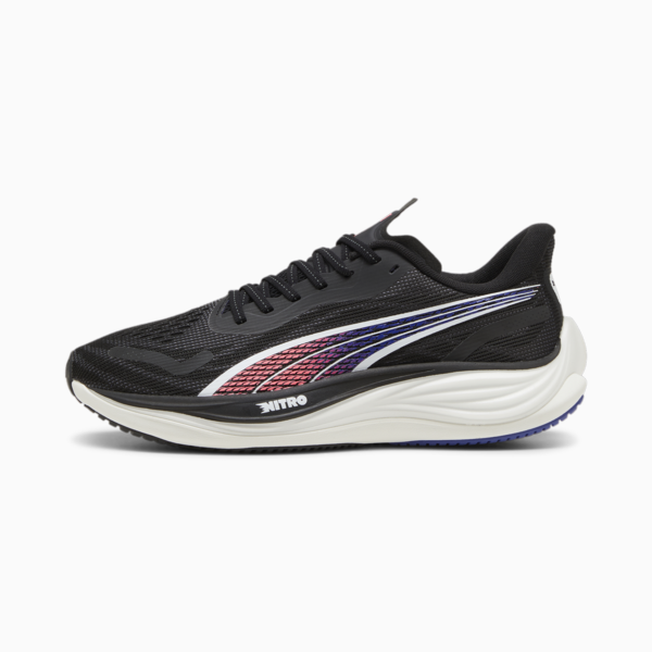 Zapatillas de running para hombre Velocity NITRO™ 3, PUMA Black-Sunset Glow-Lapis Lazuli, large-ARG