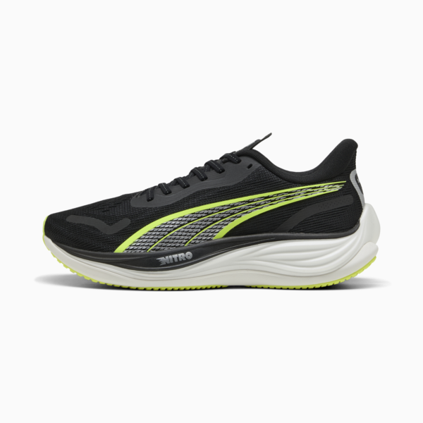 Velocity NITRO™ 3 Men's Running Shoes, PUMA Black-Yellow Alert, large-MEX