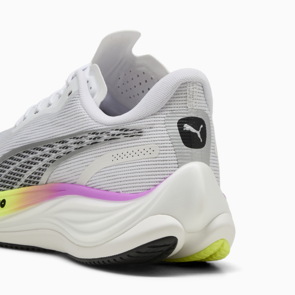 Tenis de running para hombre Velocity NITRO™ 3, PUMA White-Pure Magenta-Yellow Alert, large-MEX