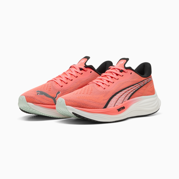 Tenis de running para hombre Velocity NITRO™ 3, Glowing Red-PUMA Black-PUMA White, large-MEX