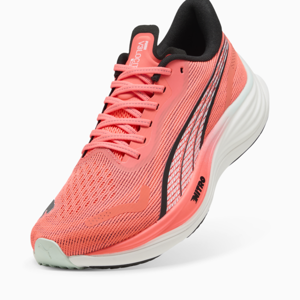 Tenis de running para hombre Velocity NITRO™ 3, Glowing Red-PUMA Black-PUMA White, large-MEX