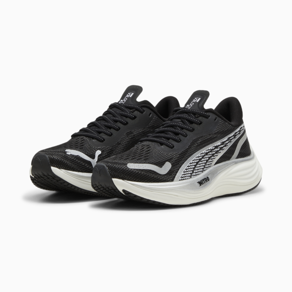 Tenis de running para mujer Velocity NITRO 3, PUMA Black-PUMA Silver-PUMA White, large-MEX