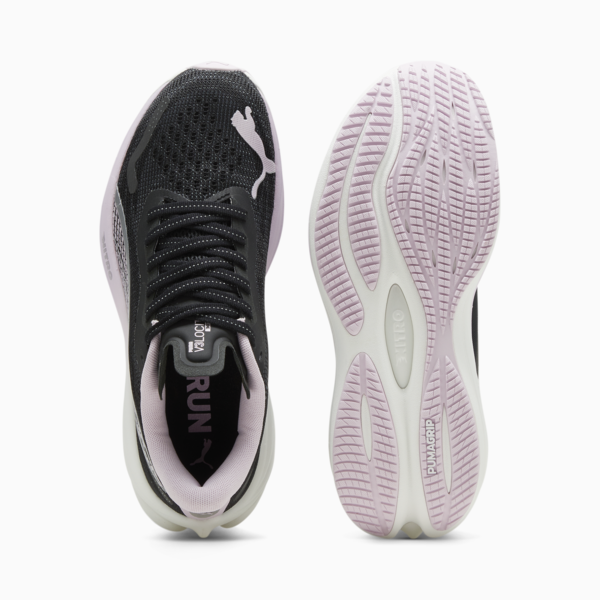 Zapatillas de running para mujer Velocity NITRO™ 3, PUMA Black-PUMA Silver-Grape Mist, large-ARG