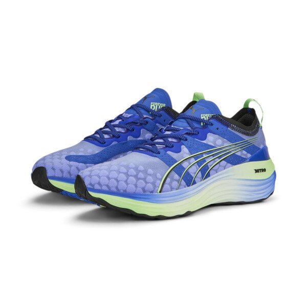 ForeverRun NITRO™ Men's Running Shoes, Royal Sapphire-Fizzy Lime, large-ZAF