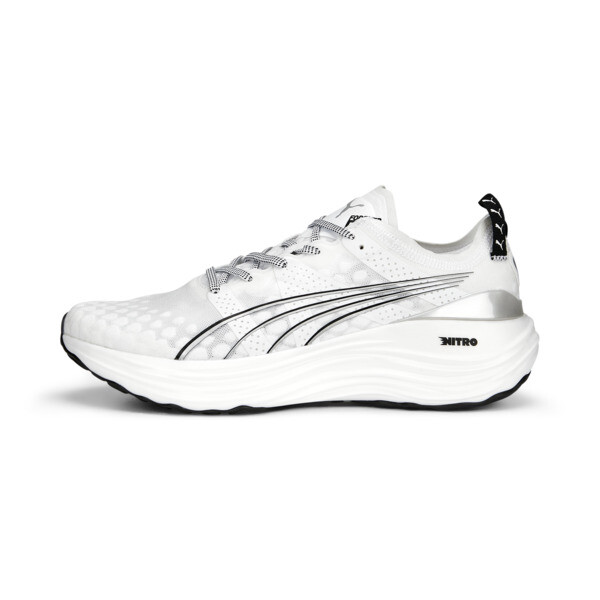 PUMA ForeverRUN NITROâ¢ Men's Running Shoes in White/Black - 377757_04