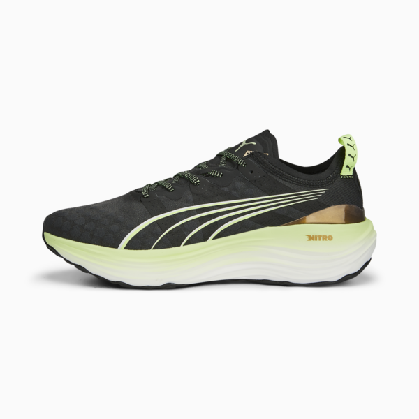 Zapatillas de running para hombre ForeverRun NITRO, PUMA Black-Light Mint, large-ARG