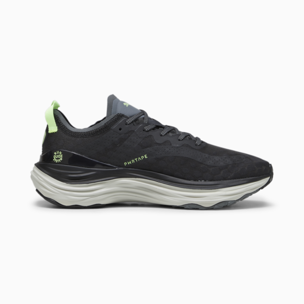 Tenis para correr para hombre ForeverRun NITRO, PUMA Black-Cool Dark Gray-Speed Green, large-MEX