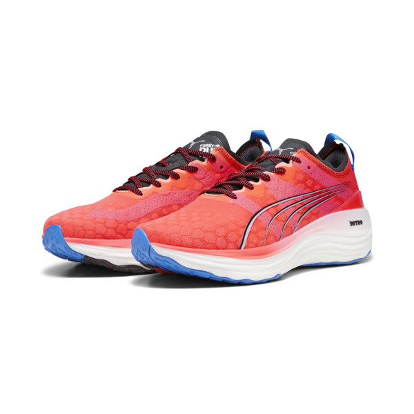 Zapatillas de running para hombre ForeverRun NITRO, Fire Orchid-PUMA Black-Ultra Blue, large-ARG