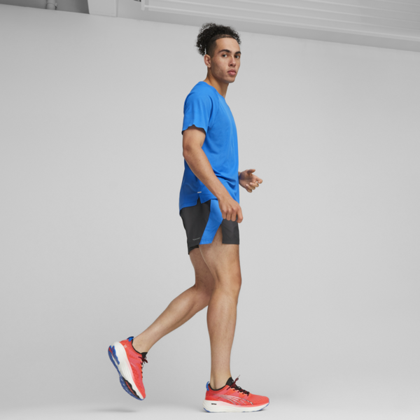 Zapatillas de running para hombre ForeverRun NITRO, Fire Orchid-PUMA Black-Ultra Blue, large-ARG