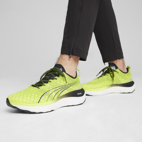 Zapatillas de running para hombre ForeverRun NITRO, Lime Pow-PUMA Black-PUMA White, large-ARG