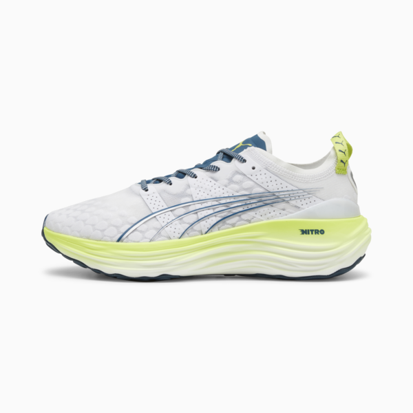 Zapatillas de running para hombre ForeverRun NITRO, PUMA White-Ocean Tropic-Lime Pow, large-ARG