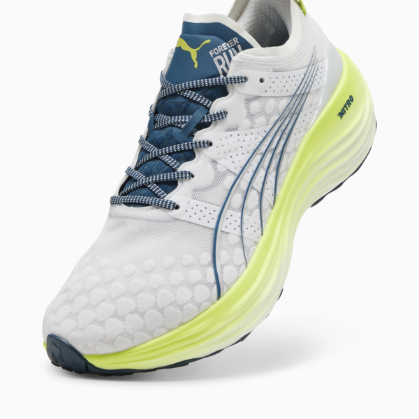 Zapatillas de running para hombre ForeverRun NITRO, PUMA White-Ocean Tropic-Lime Pow, large-ARG