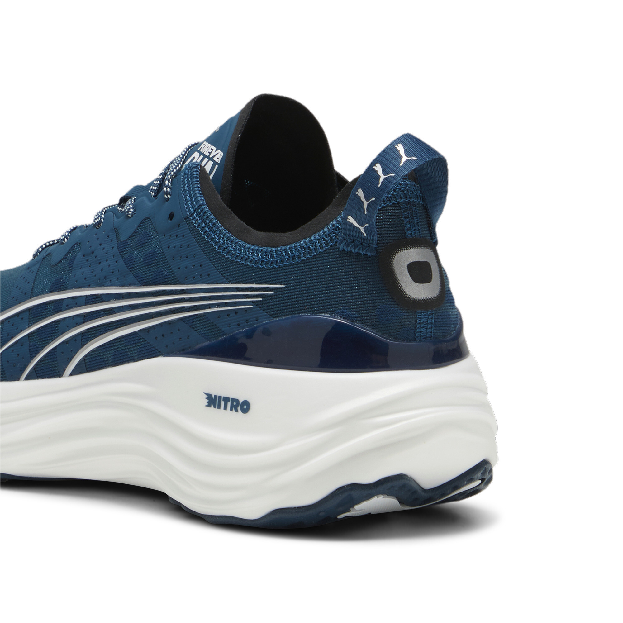 Men's Puma Forever Run NITRO™'s Running Shoes, Blue, Size 47, Sport