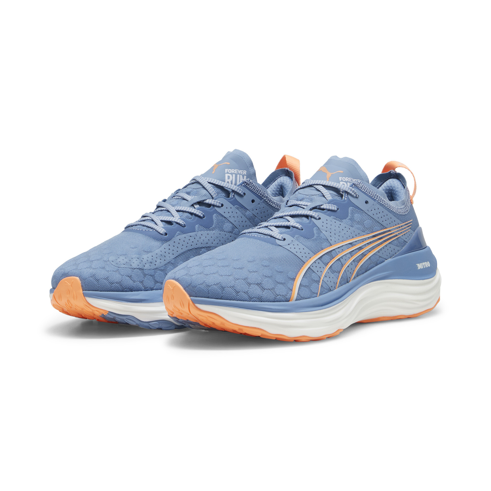 Men's Puma Forever Run NITRO™'s Running Shoes, Blue, Size 44, Shoes