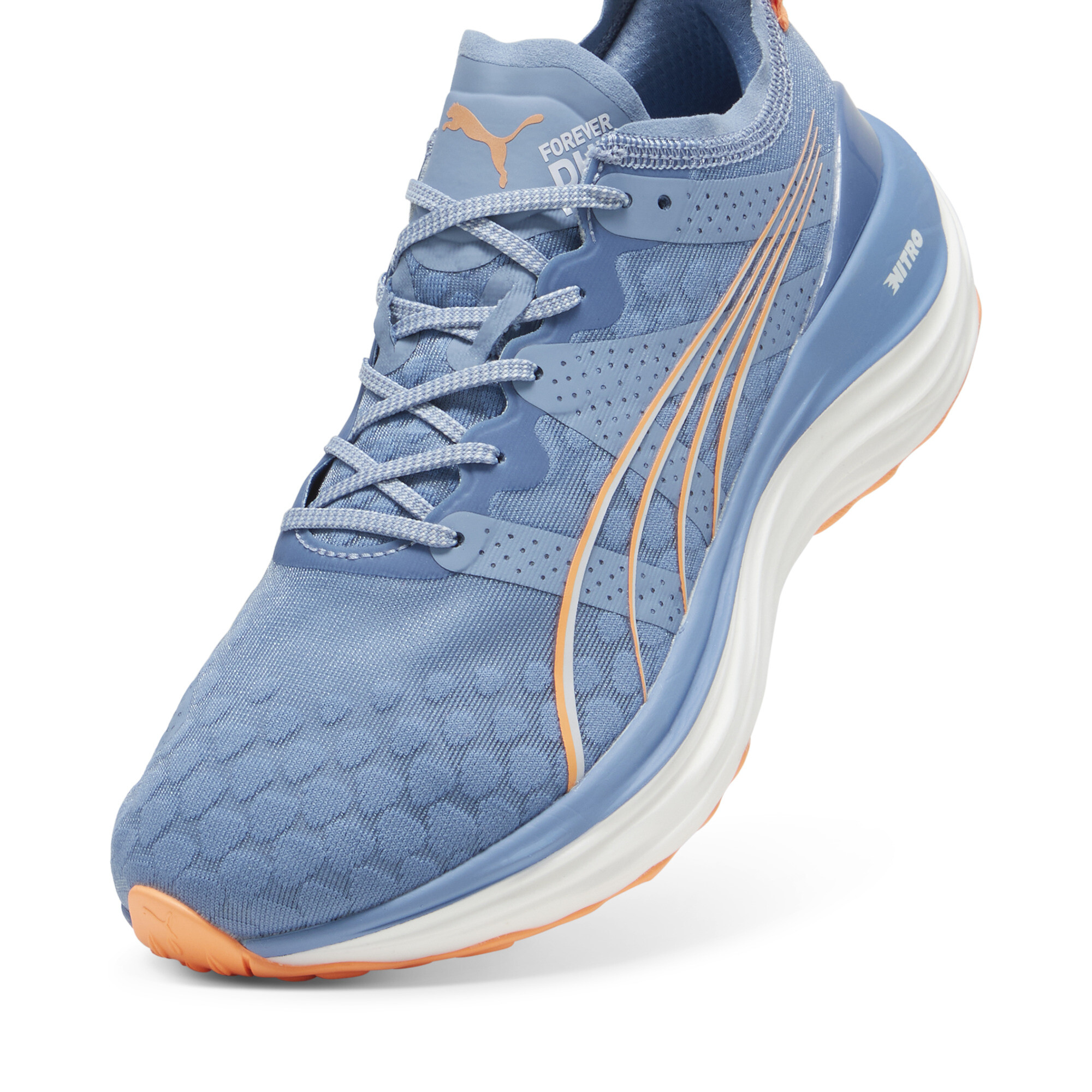 Men's Puma Forever Run NITRO™'s Running Shoes, Blue, Size 44, Shoes