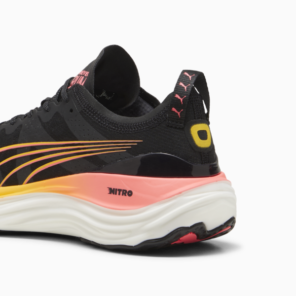 Zapatillas de running para hombre ForeverRun NITRO, PUMA Black-Sun Stream-Sunset Glow, large-ARG