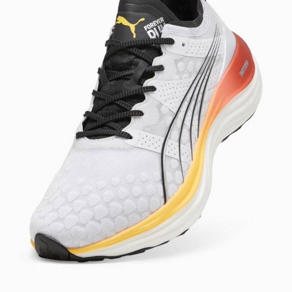 Zapatillas de running para hombre ForeverRun NITRO, PUMA White-Sun Stream-Sunset Glow, large-ARG