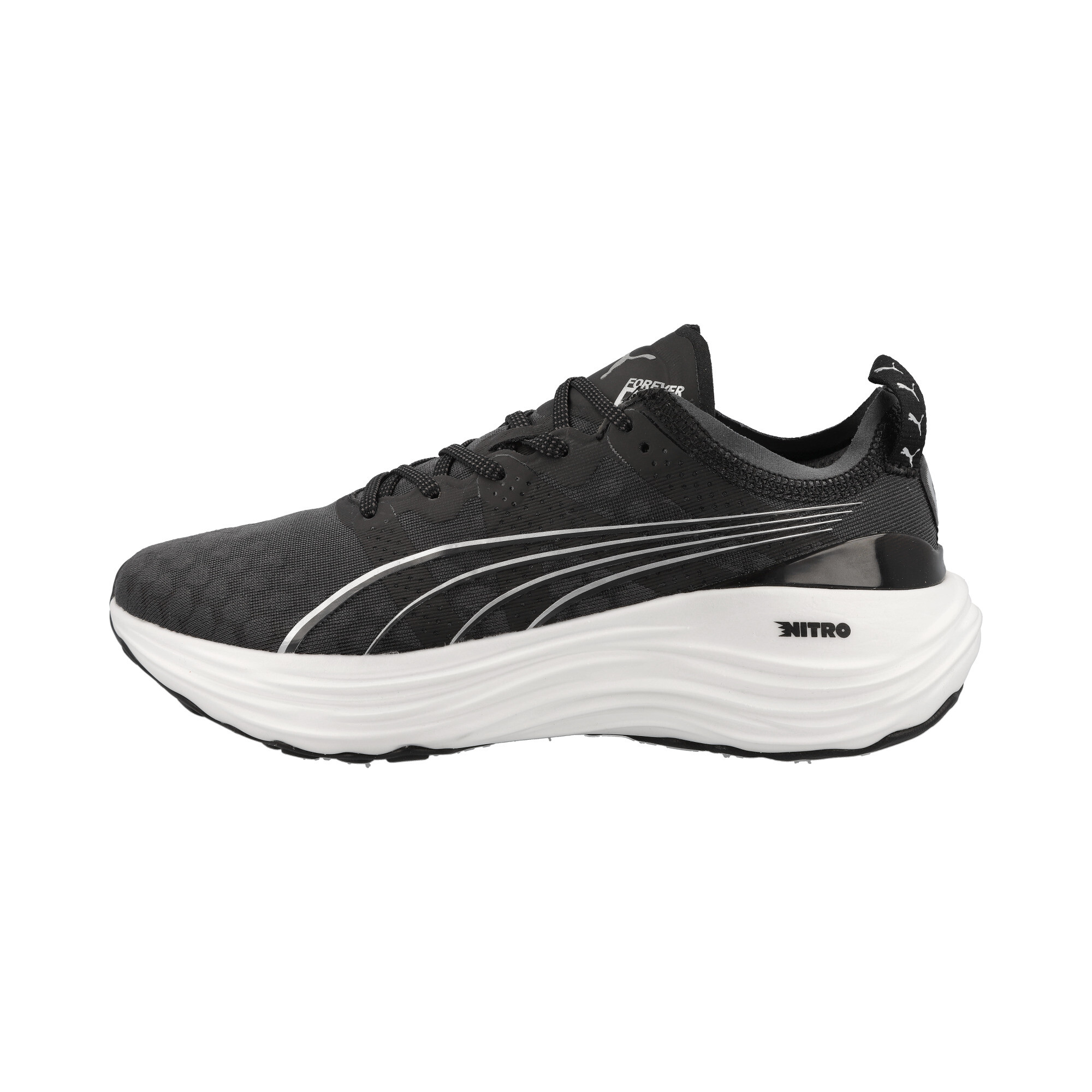 Women's Puma Forever Run NITRO™'s Running Shoes, Black, Size 35.5, Shoes