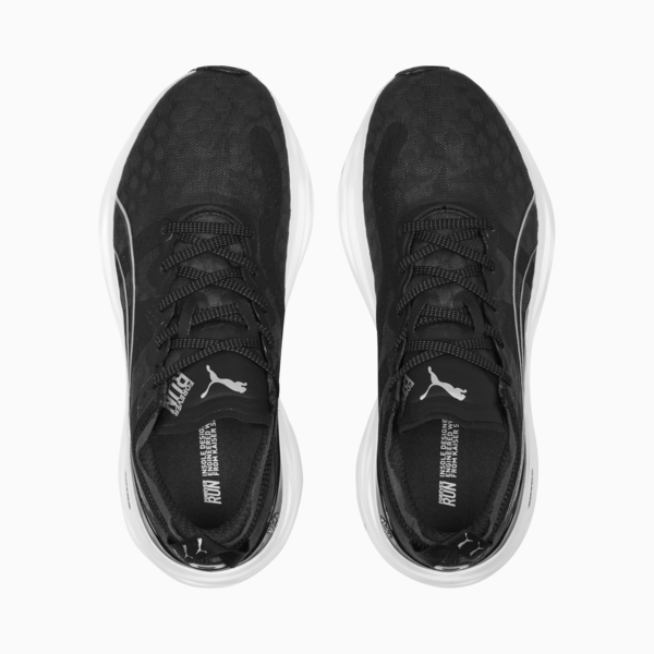 ForeverRun NITRO Running Shoes Women, PUMA Black-PUMA White, large-MEX