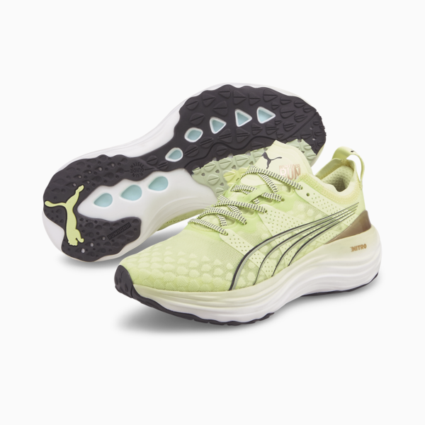Zapatillas de running para mujer ForeverRun NITRO, Fast Yellow-Light Mint, large-ARG