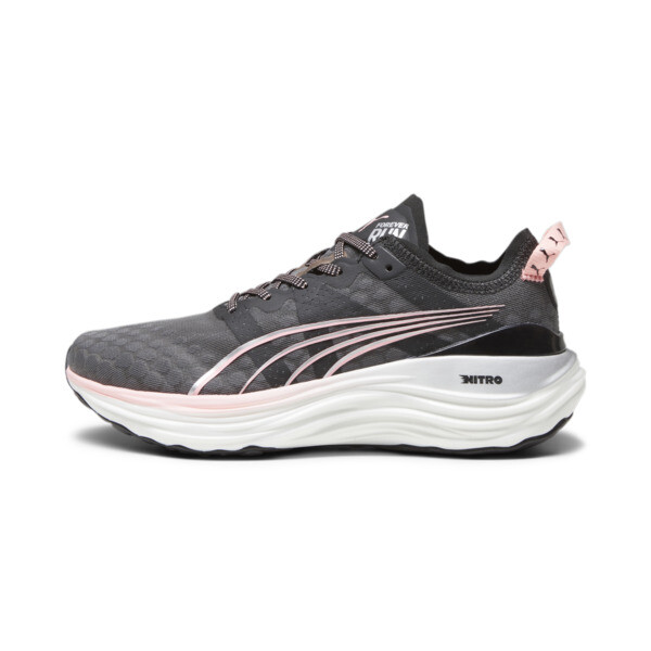 Zapatillas de running para mujer ForeverRun NITRO, PUMA Black-Koral Ice-PUMA Silver, large-ARG