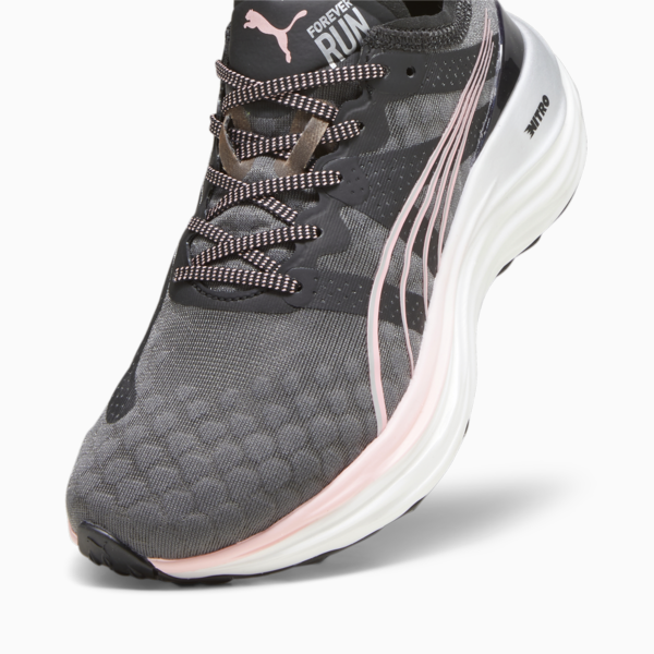 Zapatillas de running para mujer ForeverRun NITRO, PUMA Black-Koral Ice-PUMA Silver, large-ARG