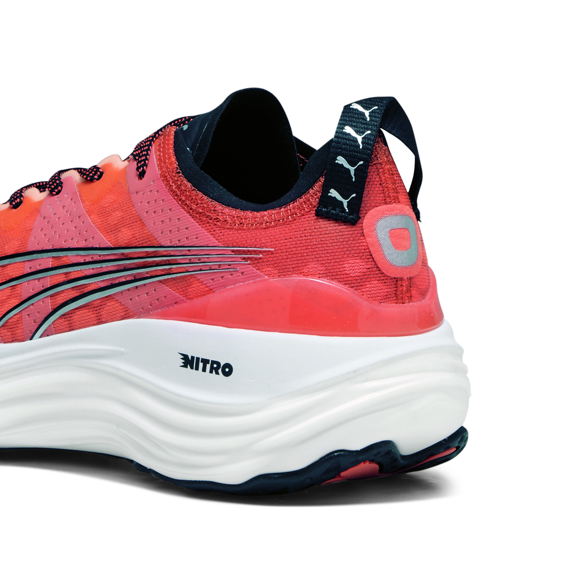 Women's PUMA ForeverRun NITRO™ Running Shoes In Red, Size EU 40.5