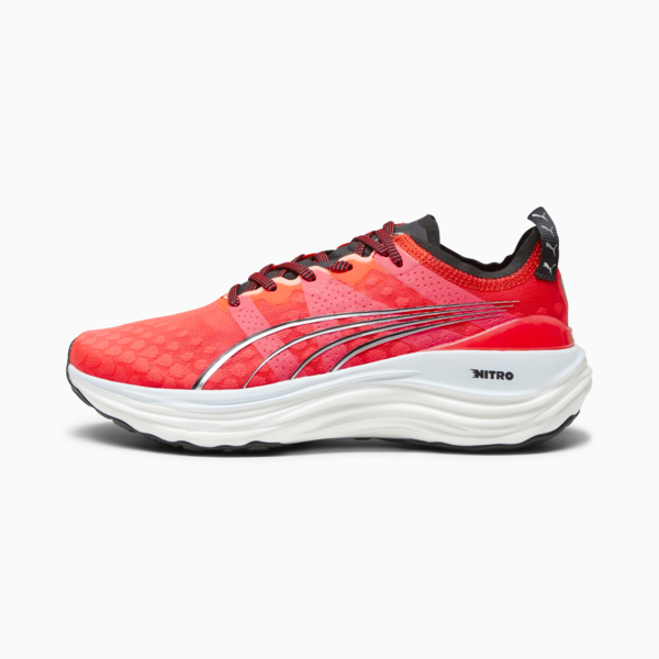 Zapatillas de running para mujer ForeverRun NITRO, Fire Orchid-PUMA Black-PUMA Silver, large-ARG