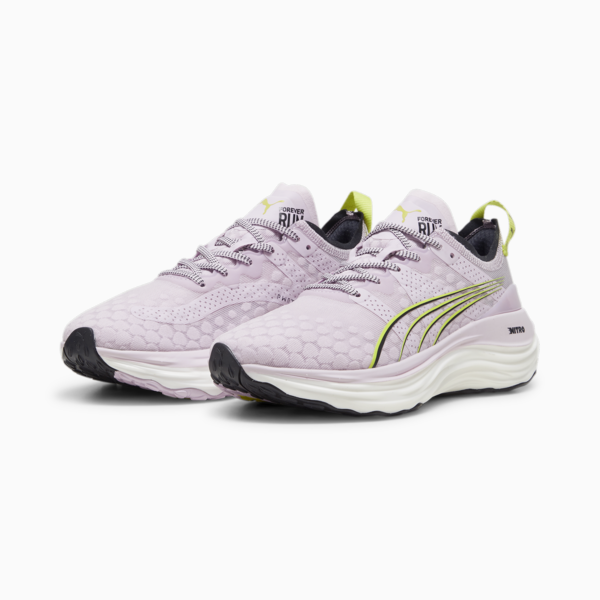 Zapatillas de running para mujer ForeverRun NITRO, Grape Mist-PUMA Black-Lime Pow, large-ARG