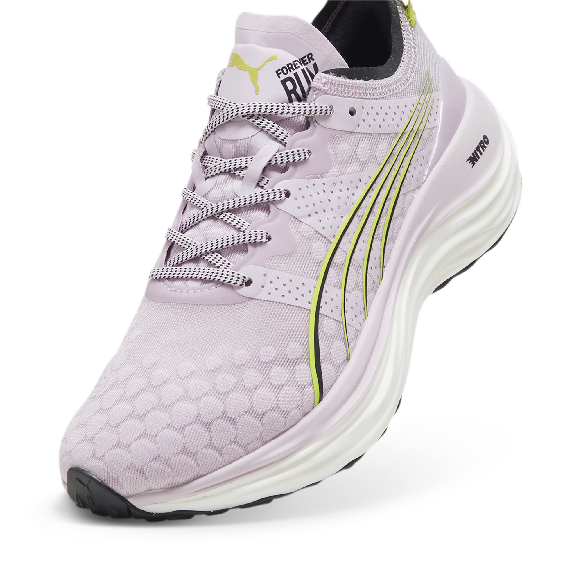 Women's PUMA ForeverRun NITRO™ Running Shoes In Purple, Size EU 40