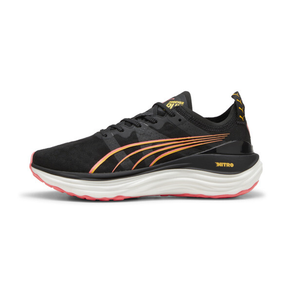 Zapatillas de running para mujer ForeverRun NITRO, PUMA Black-Sunset Glow-Sun Stream, large-ARG