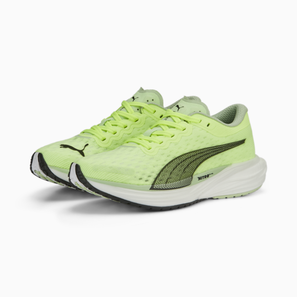 Deviate NITRO 2 Run 75 Running Shoes Women, Fast Yellow-Light Mint, large-MEX