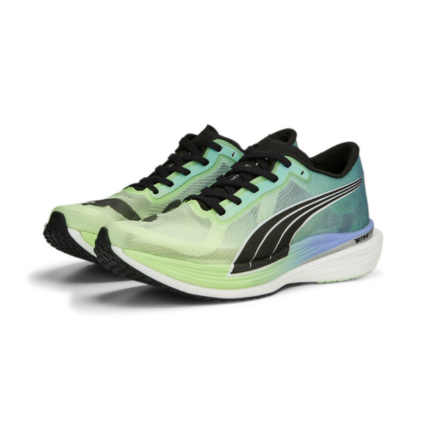 Deviate NITRO Elite 2 Women's Running Shoes, Fizzy Lime-Royal Sapphire-PUMA Black, large-ZAF