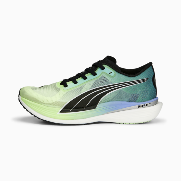 Deviate NITRO Elite 2 Women's Running Shoes, Fizzy Lime-Royal Sapphire-PUMA Black, large-ZAF