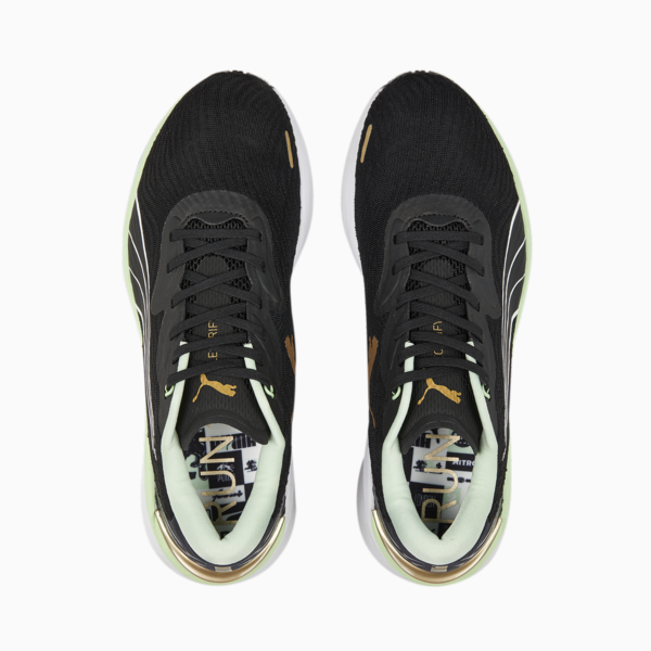 Tenis para correr para hombre Electrify NITRO 2 Run 75, PUMA Black-Light Mint-PUMA Gold, large-MEX