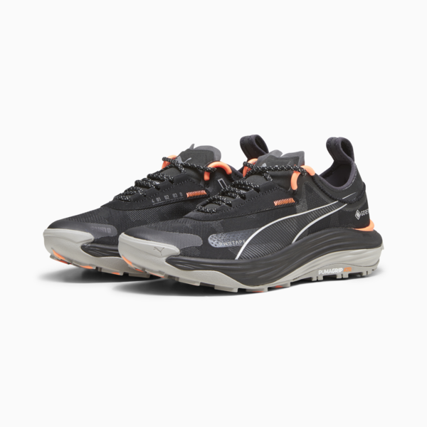 Zapatillas de trail running Voyage NITRO™ 3 Gore-Tex® para mujer, PUMA Black-Neon Sun, large-ARG