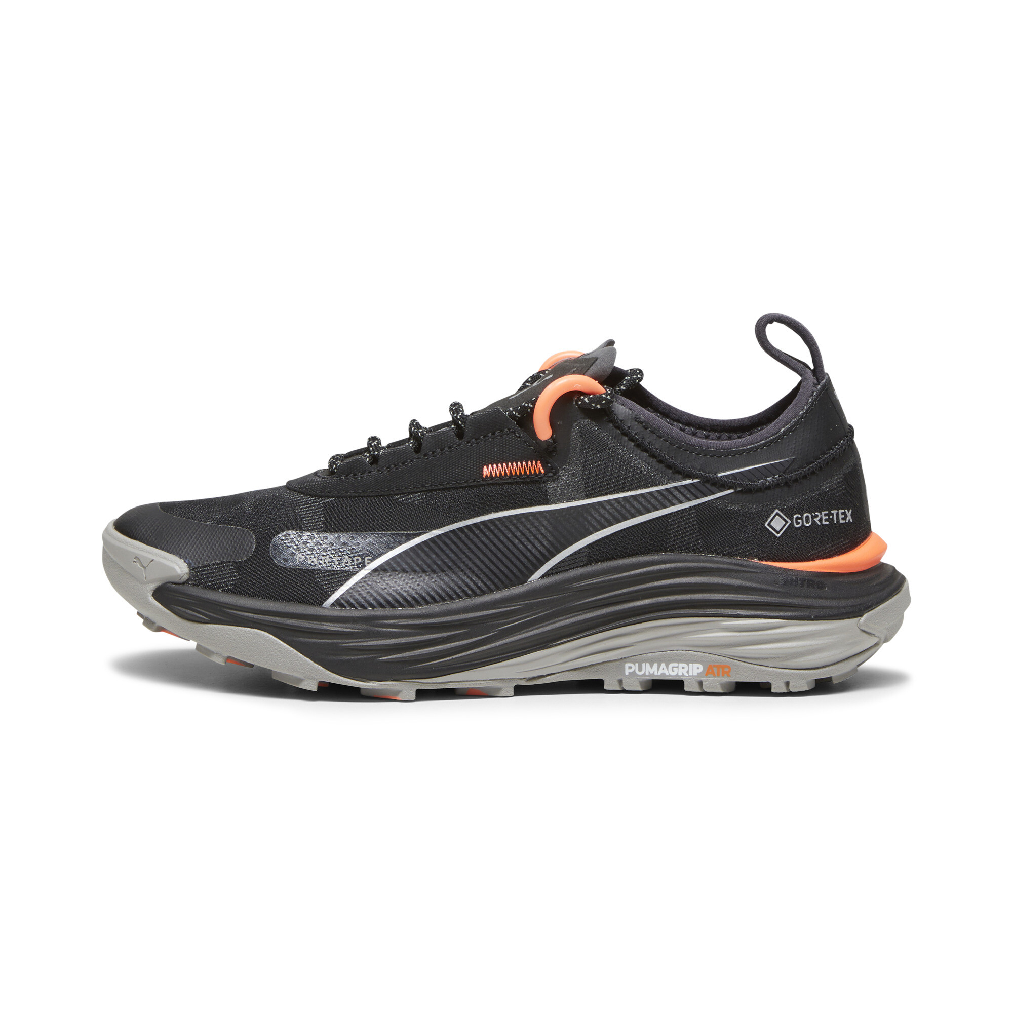 Puma Voyage NITRO™ 3 Gore-Tex® Trailrunning-Schuhe Damen | Black/Neon Sun | Größe: 39