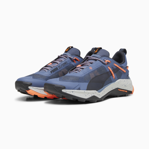 Zapatillas de senderismo para hombre Explore NITRO, Inky Blue-Neon Sun, large-ARG